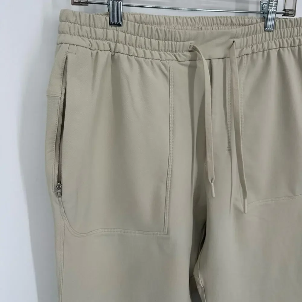 Lululemon ABC Jogger *DWR Natural Ivory Men’s Joggers Size Large Casual